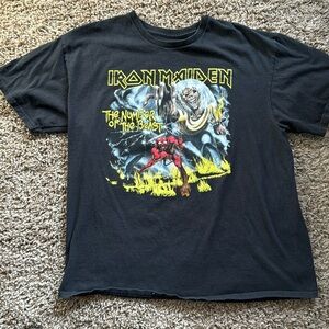 Men’s xlarge Iron Maiden tshirt